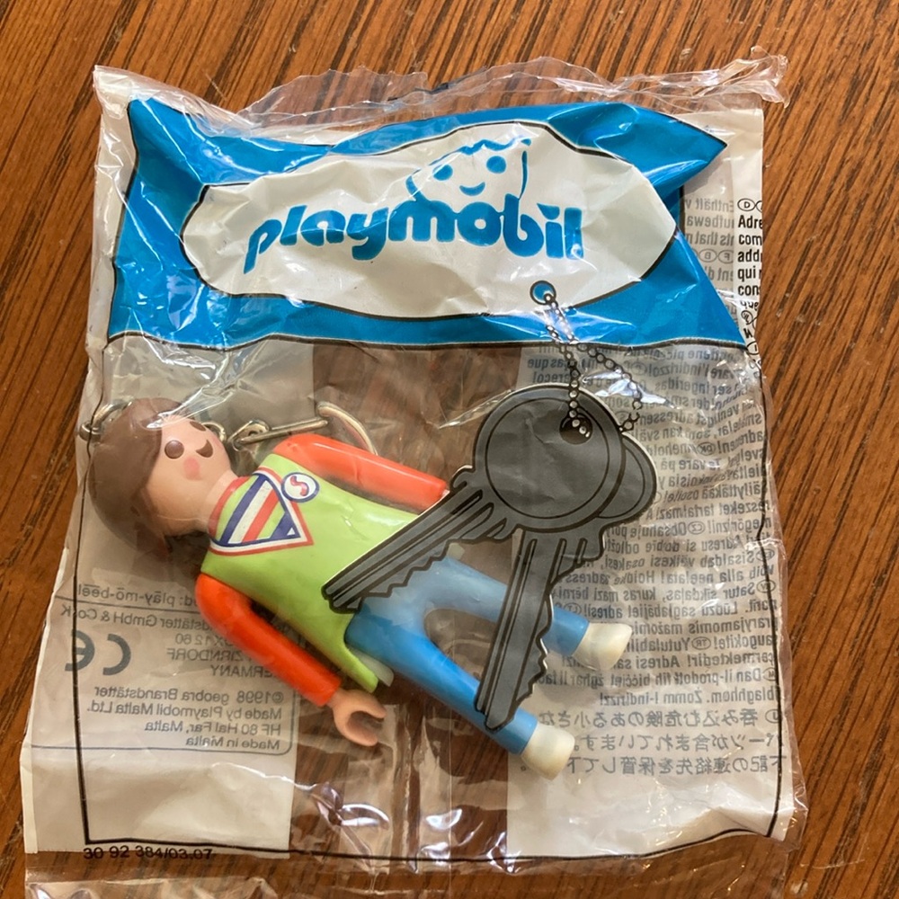 Playmobil keychain